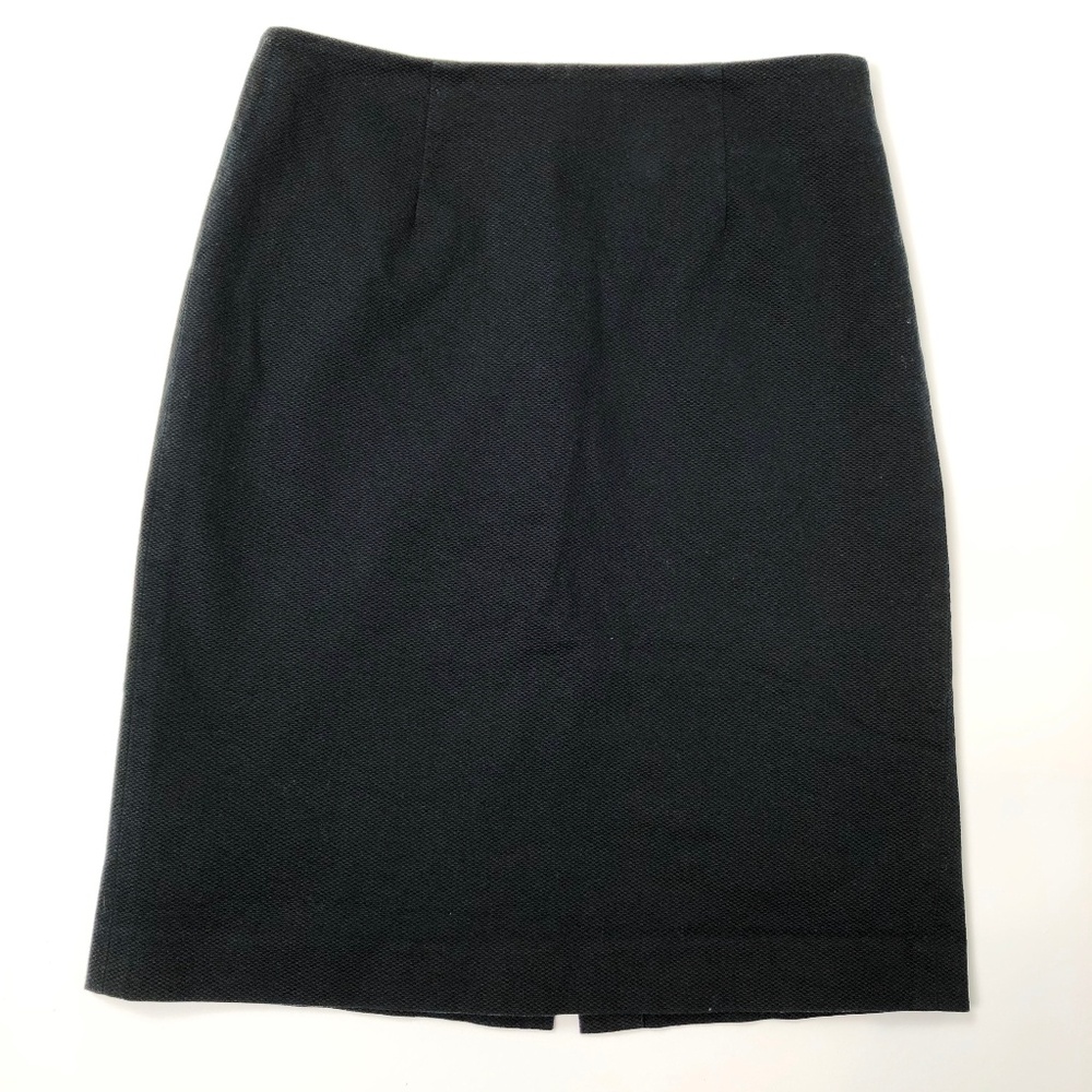 NEIMAN MARCUS Textured Pencil Skirt